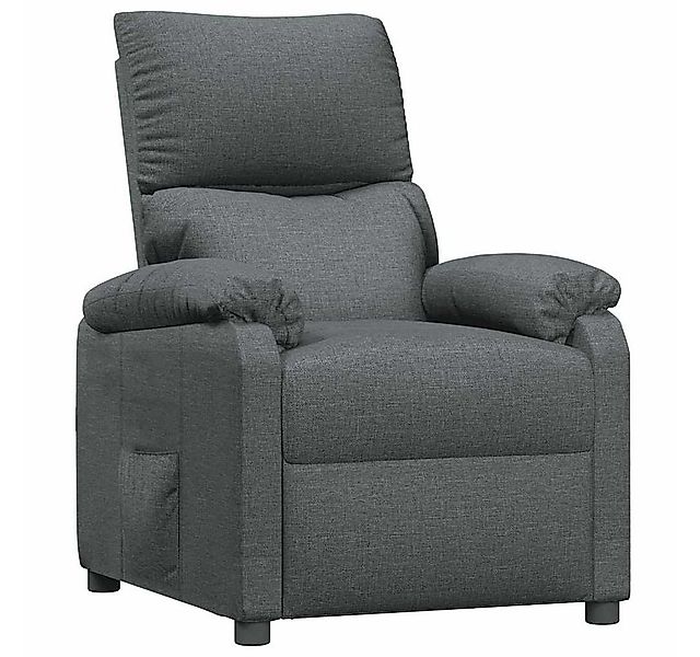 vidaXL Sessel Relaxsessel Dunkelgrau Stoff (1-St) günstig online kaufen