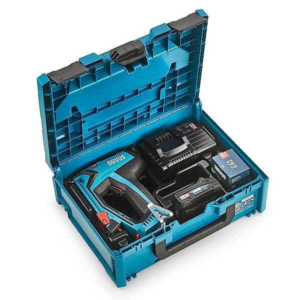 NOVUS Akku-Tacker J-551 Metabox Set, (Set), inkl. 1x CAS 18V Akku und Ladeg günstig online kaufen