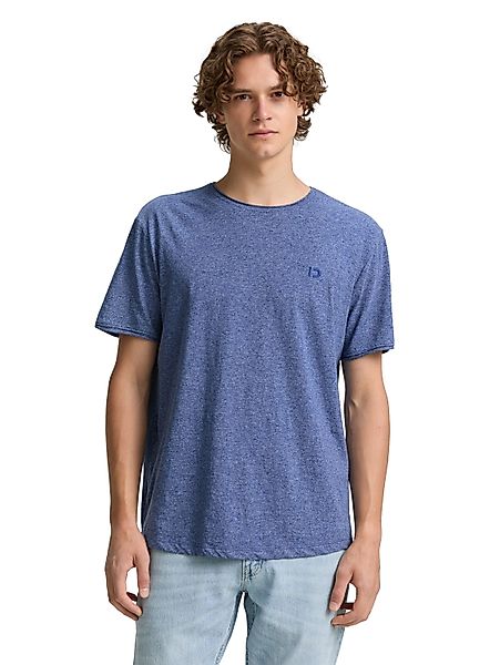 TOM TAILOR Denim T-Shirt in Melange-Optik günstig online kaufen