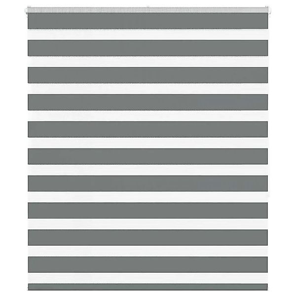 vidaXL Doppelrollo Dunkelgrau 130x150cm Stoffbreite 125,9 cm Polyester 4014 günstig online kaufen