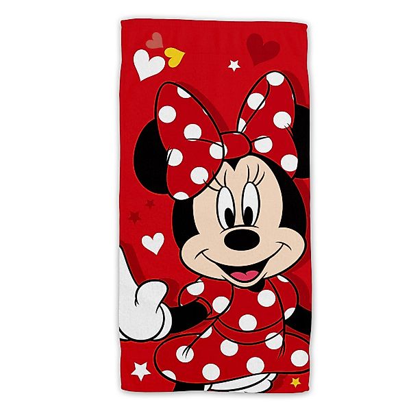 Disney Minnie Mouse Strandtuch Baumwolle Strandtuch günstig online kaufen