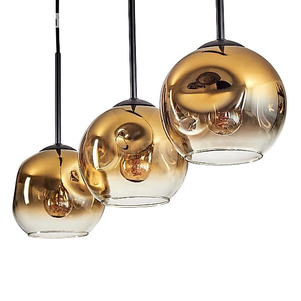 hofstein Pendelleuchte Pendellampe aus Metall/Glas in günstig online kaufen