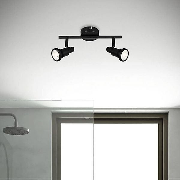 Briloner Leuchten LED Deckenspot »LED Spotleuchte 2-flammig, Metall, schwar günstig online kaufen