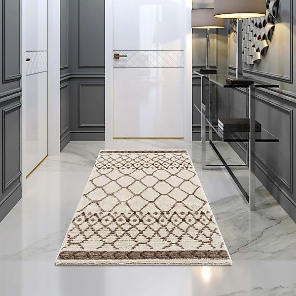 Carpet City Teppich "April 2312" rechteckig 10 mm Höhe Läufer, weich durch günstig online kaufen
