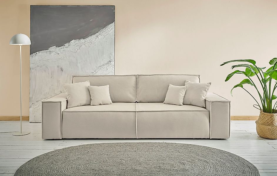 andas 3-Sitzer FINNLEY Schlafsofa 257 cm, günstig online kaufen