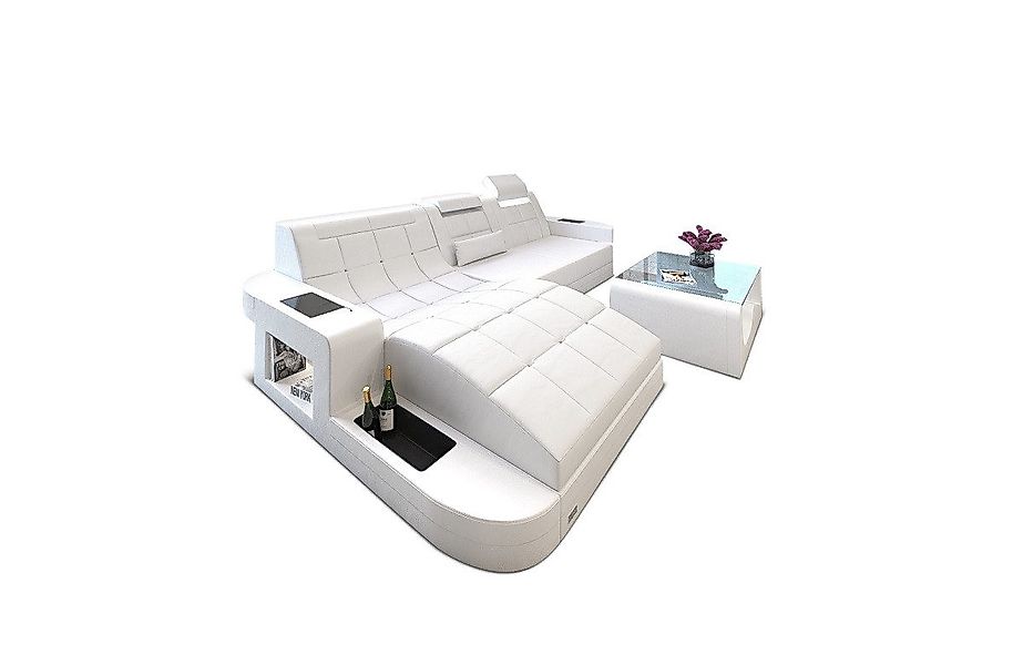 Sofa Dreams Ecksofa Sofa Leder Ledercouch günstig online kaufen