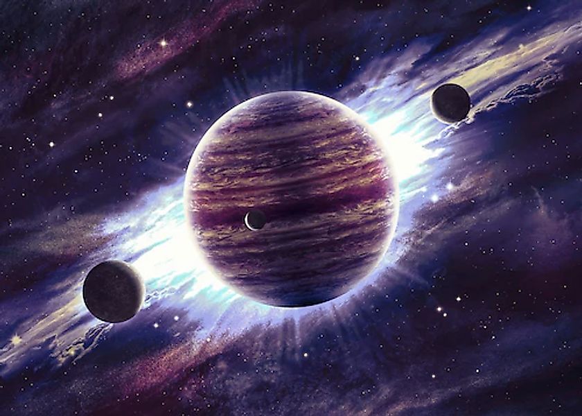Papermoon Fototapete »Planeten« günstig online kaufen