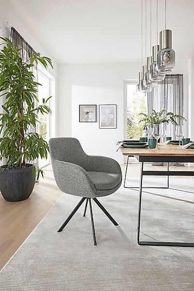 Musterring Esszimmerstuhl "Tavia" (Set) 2 Stk.Stativgestell Eisen schwarz, günstig online kaufen