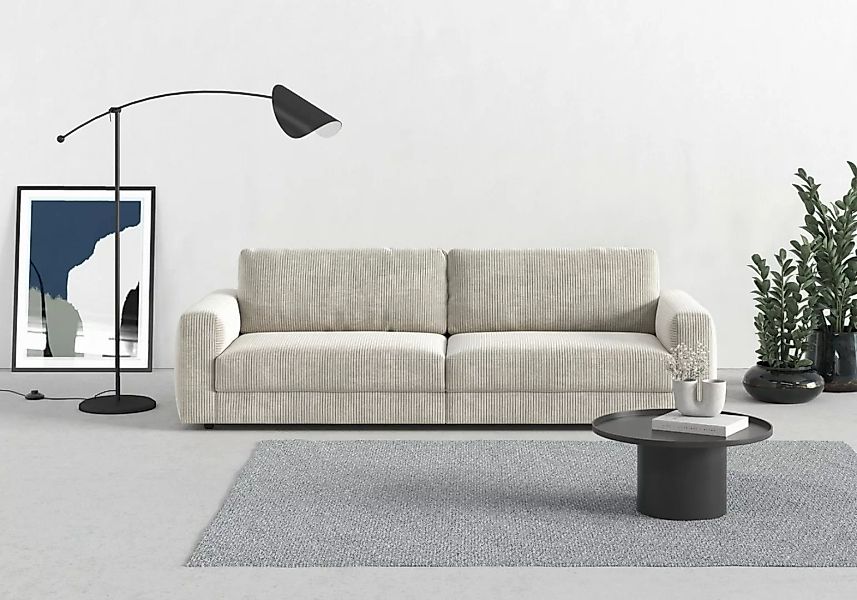 TRENDMANUFAKTUR Big-Sofa Bourbon, 2 Teile, extra tiefe Sitzfläche, wahlweis günstig online kaufen