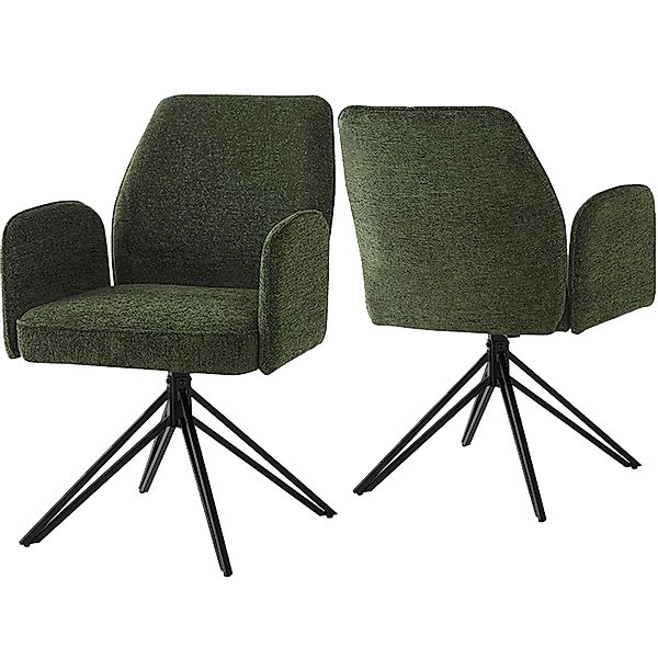 Flieks Esszimmerstuhl 360° drehbar (Set, 2 günstig online kaufen