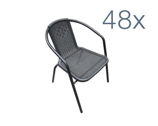LC Garden Stapelstuhl Garvista Stapelstuhl 54x52x72cm günstig online kaufen