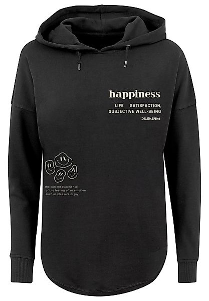 F4NT4STIC Kapuzenpullover "happiness OVERSIZE HOODIE" günstig online kaufen