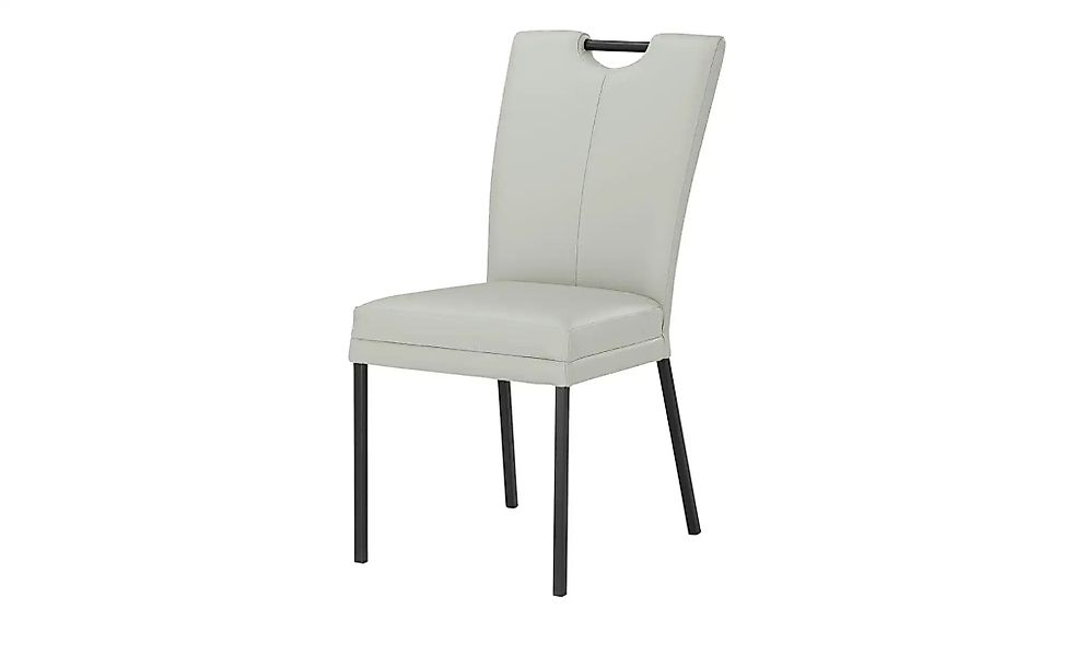 Wohnwert Polsterstuhl mit Griff Mia ¦ grau ¦ Maße (cm): B: 46 H: 98 T: 58.0 günstig online kaufen