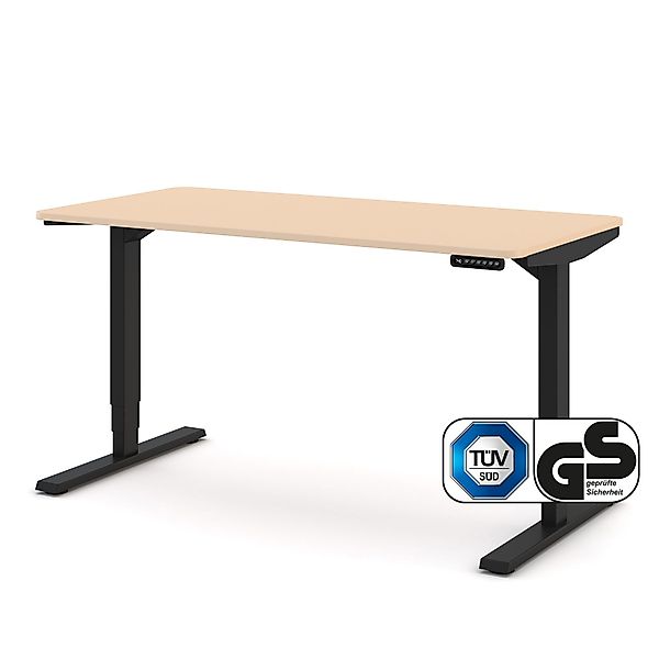 ASSMANN Büromöbel Schreibtisch Y-LINE Curved (140x70cm günstig online kaufen
