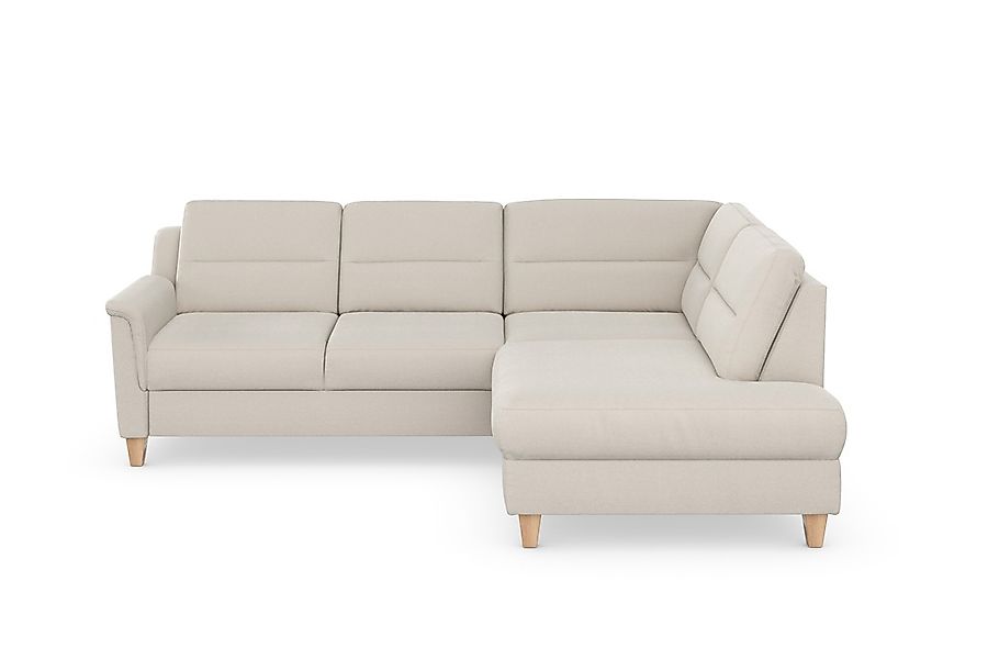 sit&more Ecksofa "Farö L-Form", inklusive Federkern, wahlweise mit Bettfunk günstig online kaufen