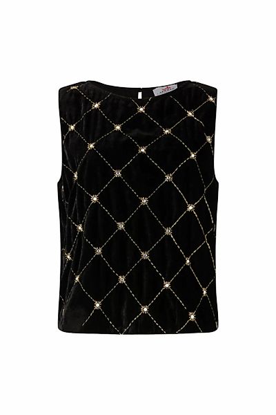 Lily and Lionel T-Shirt "Chiva Beaded Velvet Top Damen" günstig online kaufen