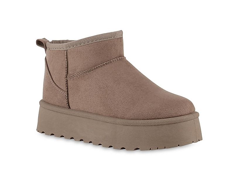 VAN HILL 841506 Winterstiefelette Damen Warm Gefüttert Winter Boots Stiefel günstig online kaufen