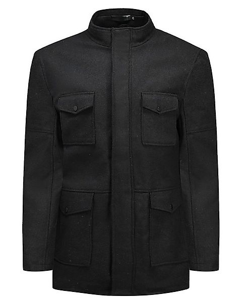Allthemen Wollmantel Herren Kurzmantel mit mehreren Taschen Wintermantel wa günstig online kaufen