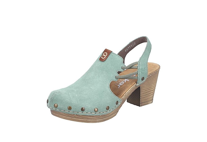 Rieker Clog Sabot, Sandalette, Sommerschuh mit seitlichen Gummizügen günstig online kaufen