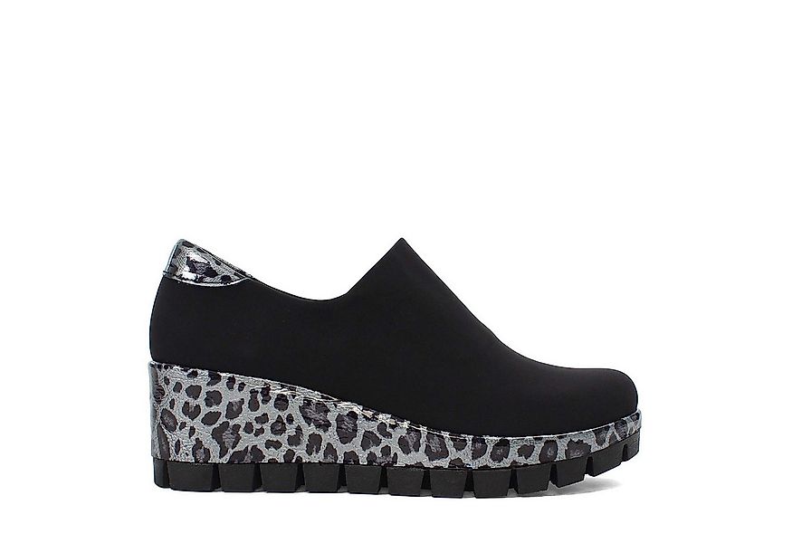 Celal Gültekin Plateau Sneaker Damen Slip-On Schwarz – Keilabsatz Damen Sch günstig online kaufen