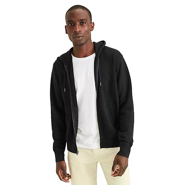 Dockers Core Basic Sweatshirt Mit Reißverschluss M Mineral Black günstig online kaufen