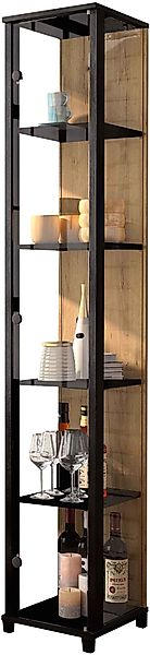 fif möbel Vitrine "OPTIMA", Standvitrine, Vitrinenschrank, Glasvitrine, Sam günstig online kaufen