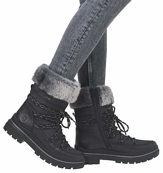 Remonte Winterboots, Blockabsatz, Winterstiefelette mit wasserabweisender günstig online kaufen