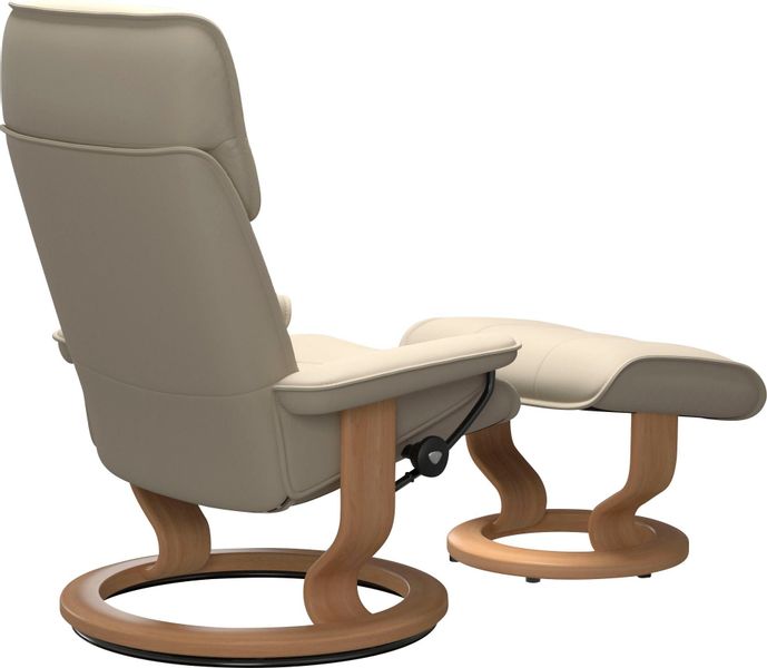 Stressless Fußhocker "Admiral" mit Classic Base, Gestell Eiche günstig online kaufen