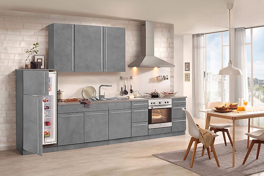 wiho Küchen Spülenschrank »Chicago«, 100 cm breit, inkl. Einbauspüle aus Ed günstig online kaufen