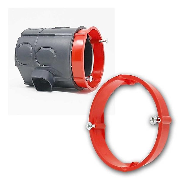 world-trading-net 3er Pack Putzausgleichring 12mm Ø 60mm Rot günstig online kaufen