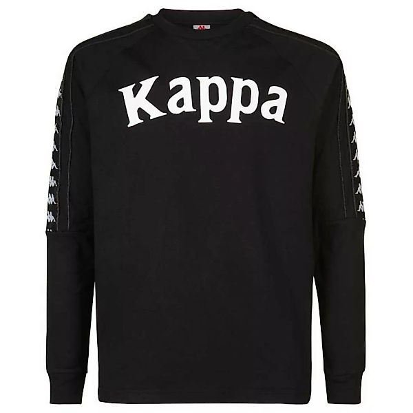 Kappa Domino 222 Banda Langarm-t-shirt XL Black / White günstig online kaufen