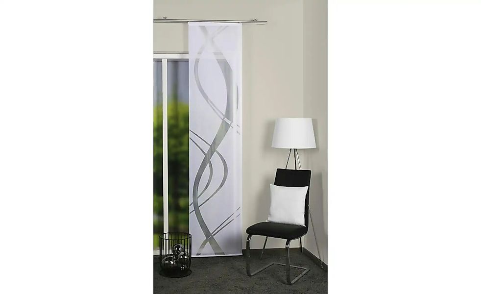 HOME WOHNIDEEN Schiebegardine Schiebevorhang Jacquard Dicht Tibaso 245x57 c günstig online kaufen