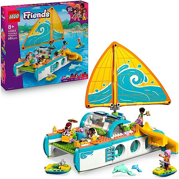 LEGO® Segelabenteuer (42664), LEGO Friends Konstruktionsspielsteine, günstig online kaufen
