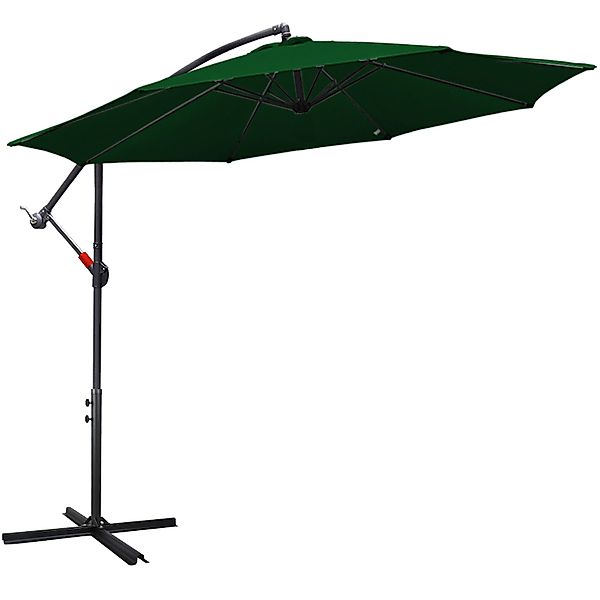 Clanmacy Sonnenschirm Gartenschirm 300cm, Ampelschirm mit günstig online kaufen