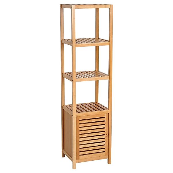 HOMCOM Badregal Badezimmerschrank mit 3 offenen günstig online kaufen
