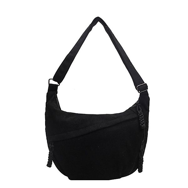 Bextsrack Umhängetasche Schultertasche Damen Kordsamt-Schultertasch, Mit Sc günstig online kaufen
