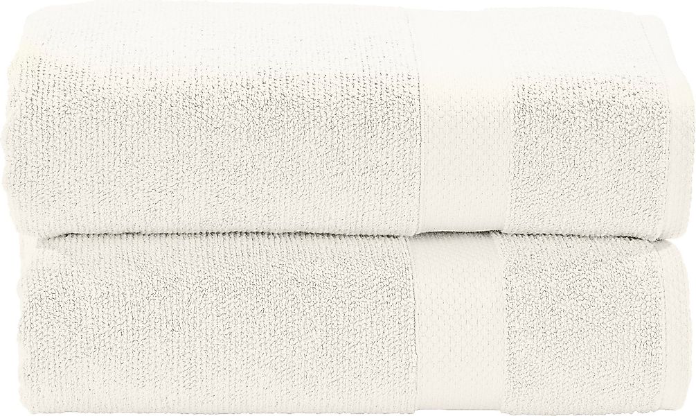done.® Badetücher Deluxe, Zwirnfrottee (2-St), 2-tlg., günstig online kaufen