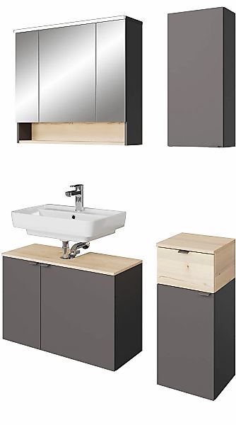 Saphir Badmöbel-Set "Quickset 394" Komplett-Set, 4 Stk. tlg. günstig online kaufen