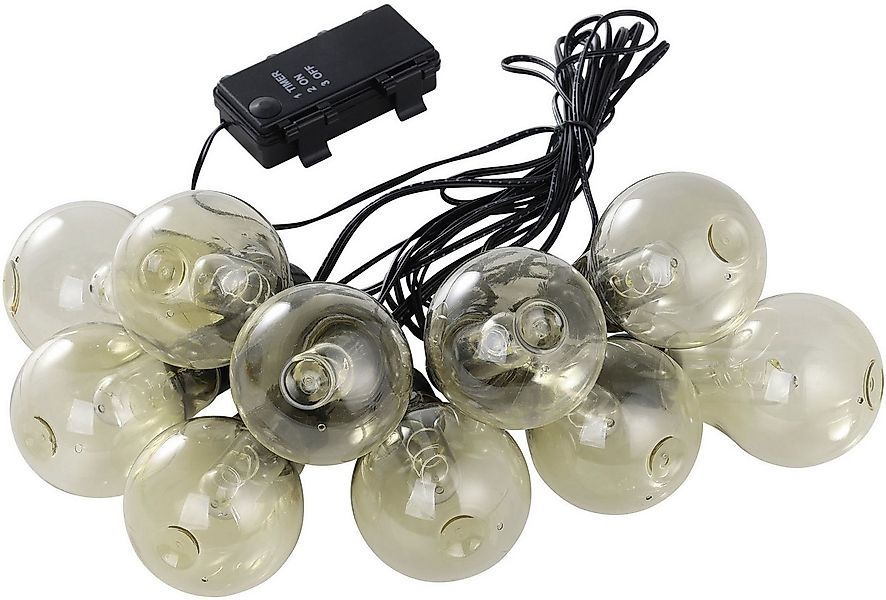 EGLO Lichterkette LED Lichterkette Libisa, Balkon Deko, Glühbirnen, IP44 Ou günstig online kaufen