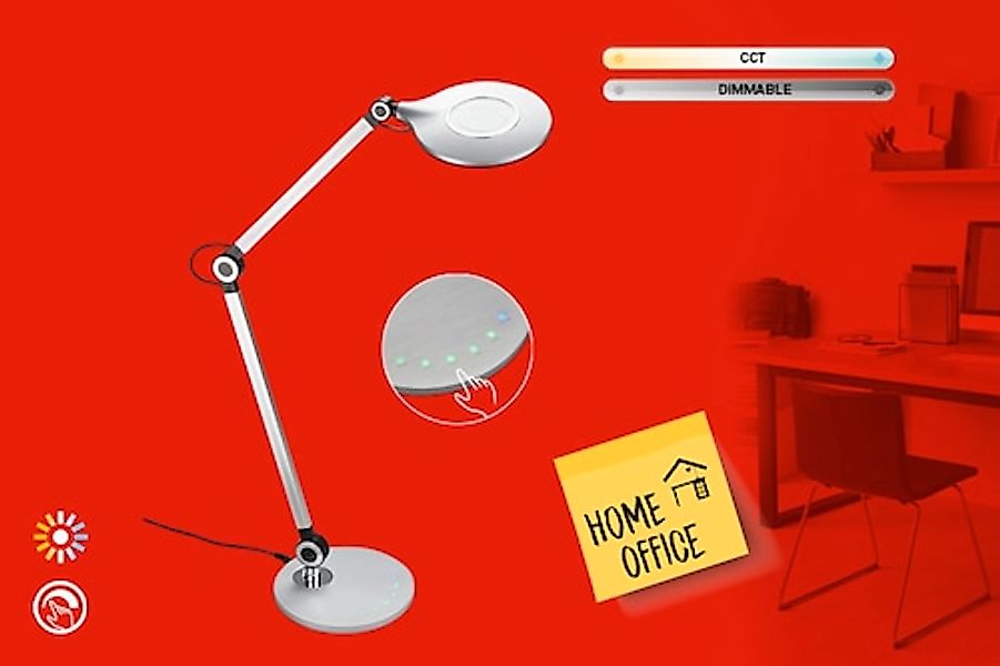 Briloner Leuchten LED Schreibtischlampe »OFFICE« günstig online kaufen