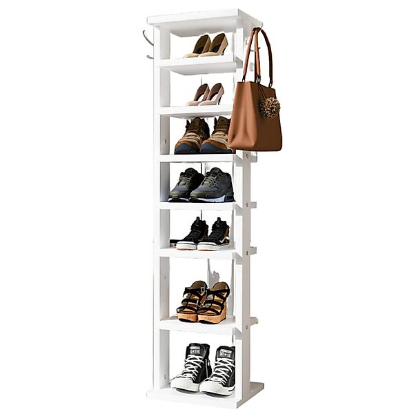 oyajia Schuhregal Standregal mit 7 Ebenen, günstig online kaufen