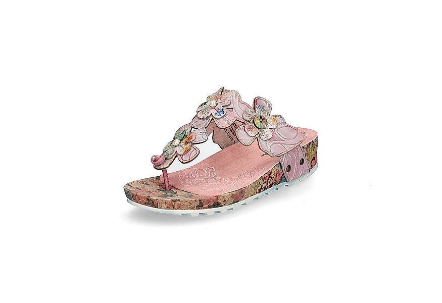 LAURA VITA Laura Vita Damen Pantolette rosa Pantolette günstig online kaufen