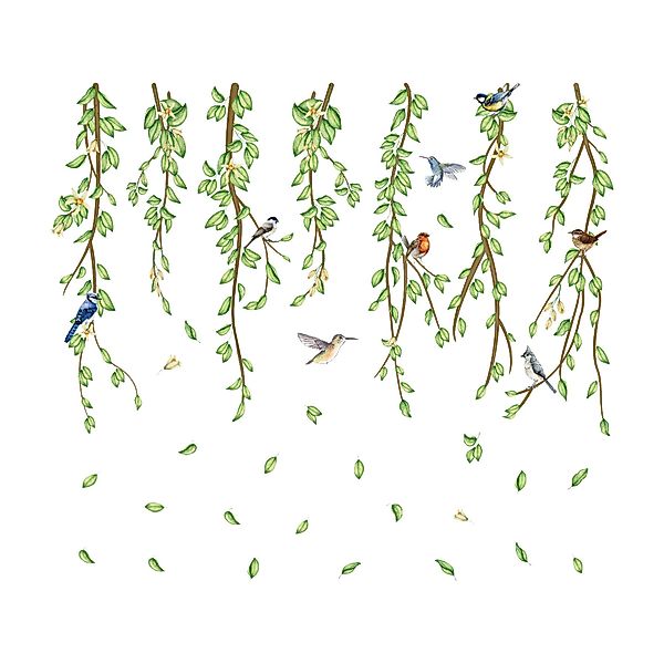 Coonoor Wandtattoo Baum Ast Blüten Groß günstig online kaufen