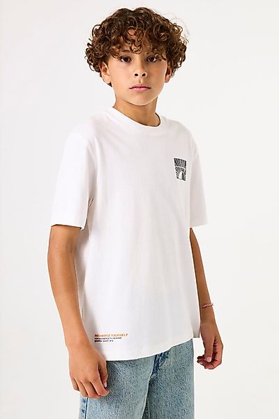 Garcia T-Shirt mit Front- und Backprint günstig online kaufen