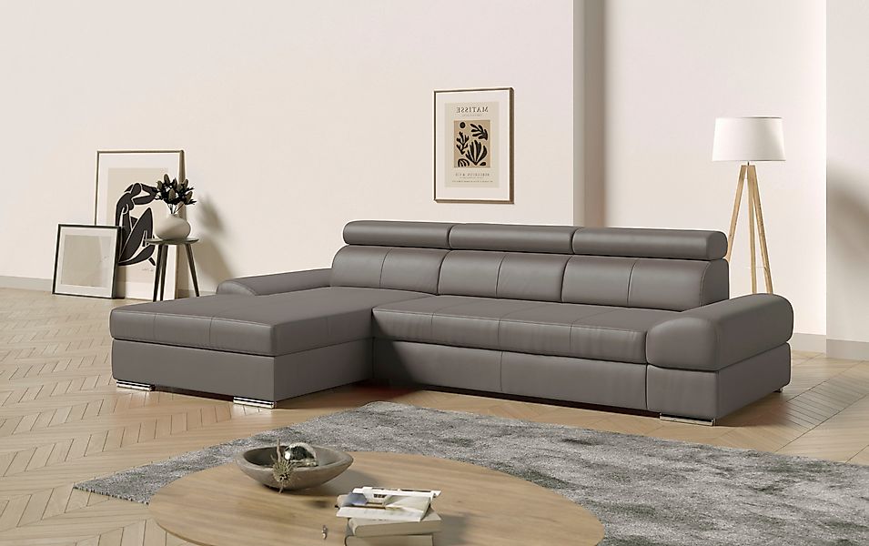 sit&more Ecksofa Broadway, mit verstellbaren Kopfteilen, wahlweise mit Bett günstig online kaufen
