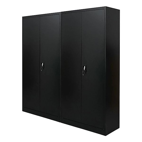 PROREGAL MegaDeal 2x Flügeltürenschrank ELEPHANT Komplett Montiert Mit 2 Tü günstig online kaufen