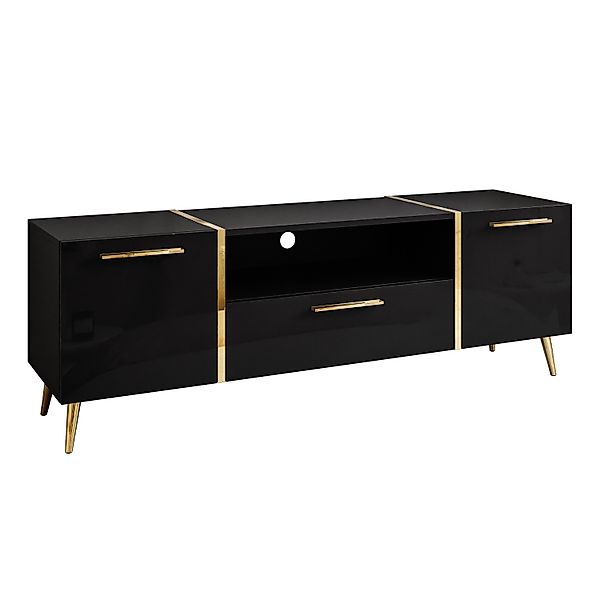 Lookway Lowboard ONYX TV-Schrank auf goldenen günstig online kaufen