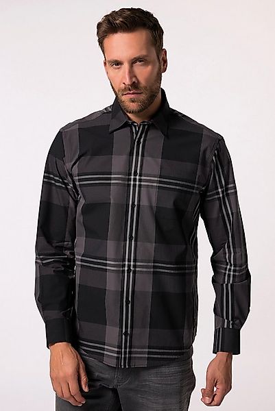 JP1880 Businesshemd Karohemd Langarm Kentkragen Modern Fit günstig online kaufen