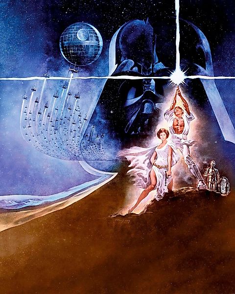 Komar Vliestapete »Digitaldruck Vlies - Star Wars Poster Classic2 - Größe 2 günstig online kaufen