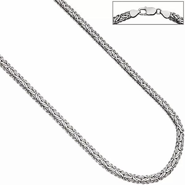SIGO Königskette oval 925 Sterling Silber 45 cm Kette Halskette Silberkette günstig online kaufen